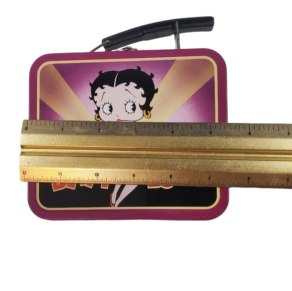 Vintage 1997 Betty Boop Mini Lunch Box Tin Collectible Display 5.5"X4.5"X2.25" - Picture 10 of 12